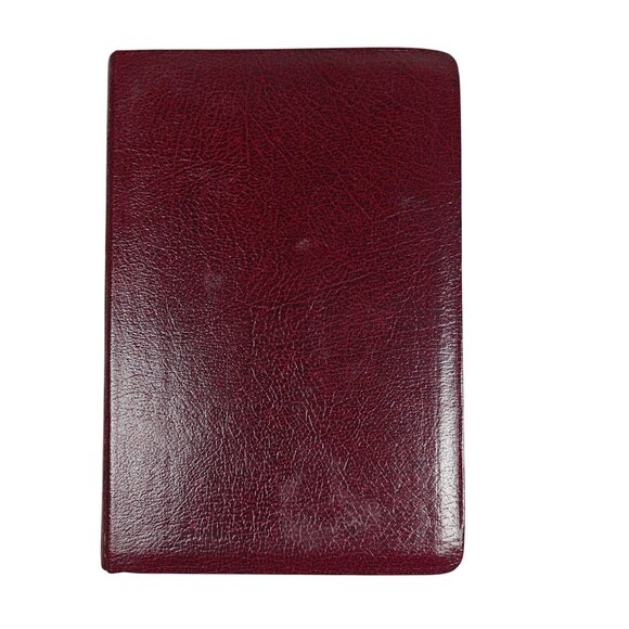 Holy Bible KJV King James Referenced Giant Print Burgundy World Publishers Vtg - Picture 1 of 10